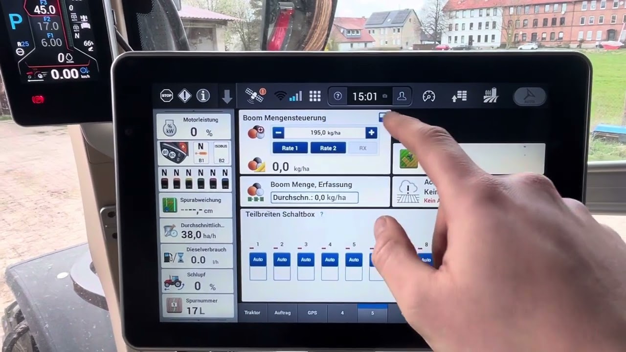 Case IH Optum AFS Connect Isobus Bedienung AFS Pr0 1200