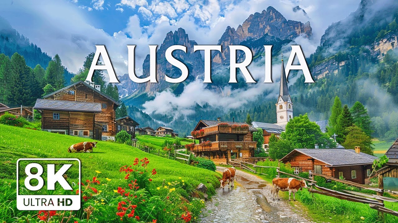 Austria 8K | Breathtaking Alpine Villages & Crystal-Clear Lakes &ndash; Europe&rsquo;s Hidden Gem