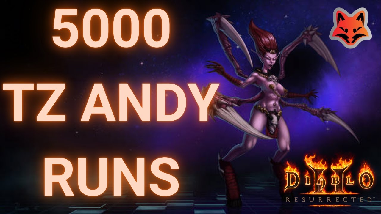 Я сделал 5000 забегов TZ ANDY, выпадают только GG-дропы - Diablo 2 возродилась