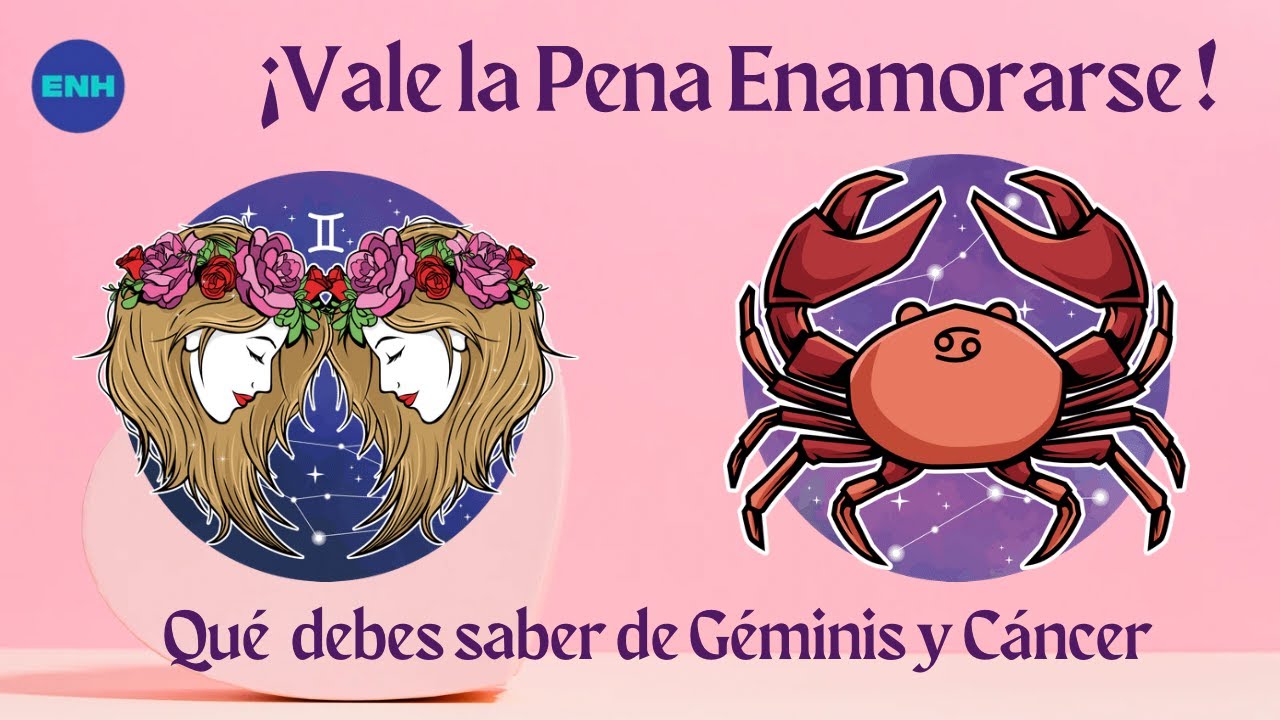 Compatibilidad de Géminis y Cáncer con los otros signos del Zodíaco