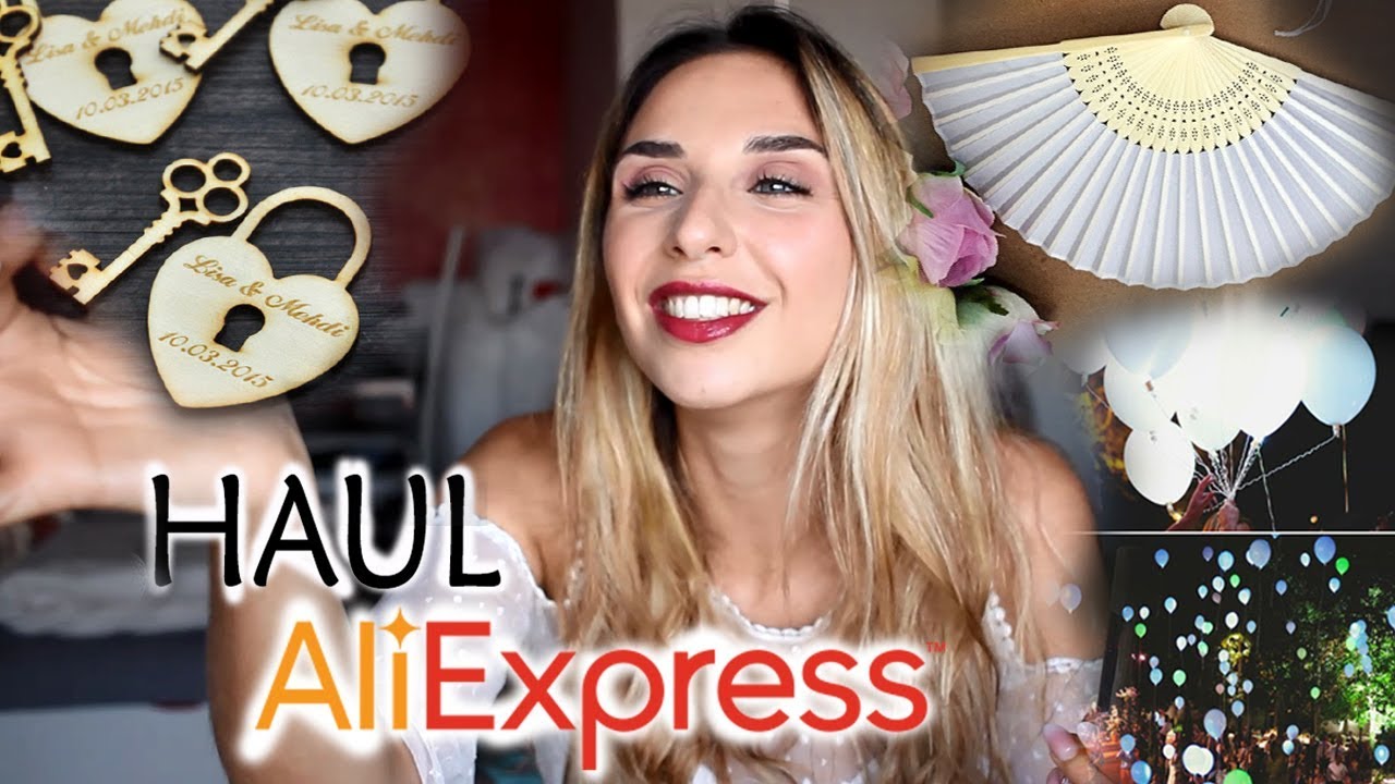 HAUL ALIEXPRESS Mariage / Fête