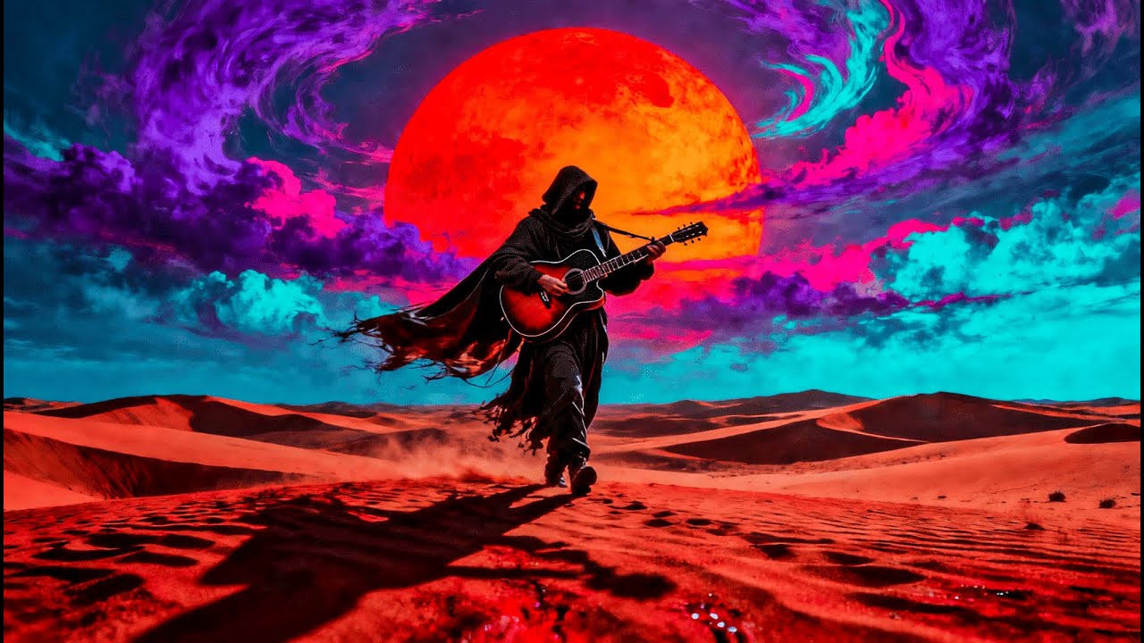 Instrumental Desert Blues Rock | Psychedelic Slow Groove Mix