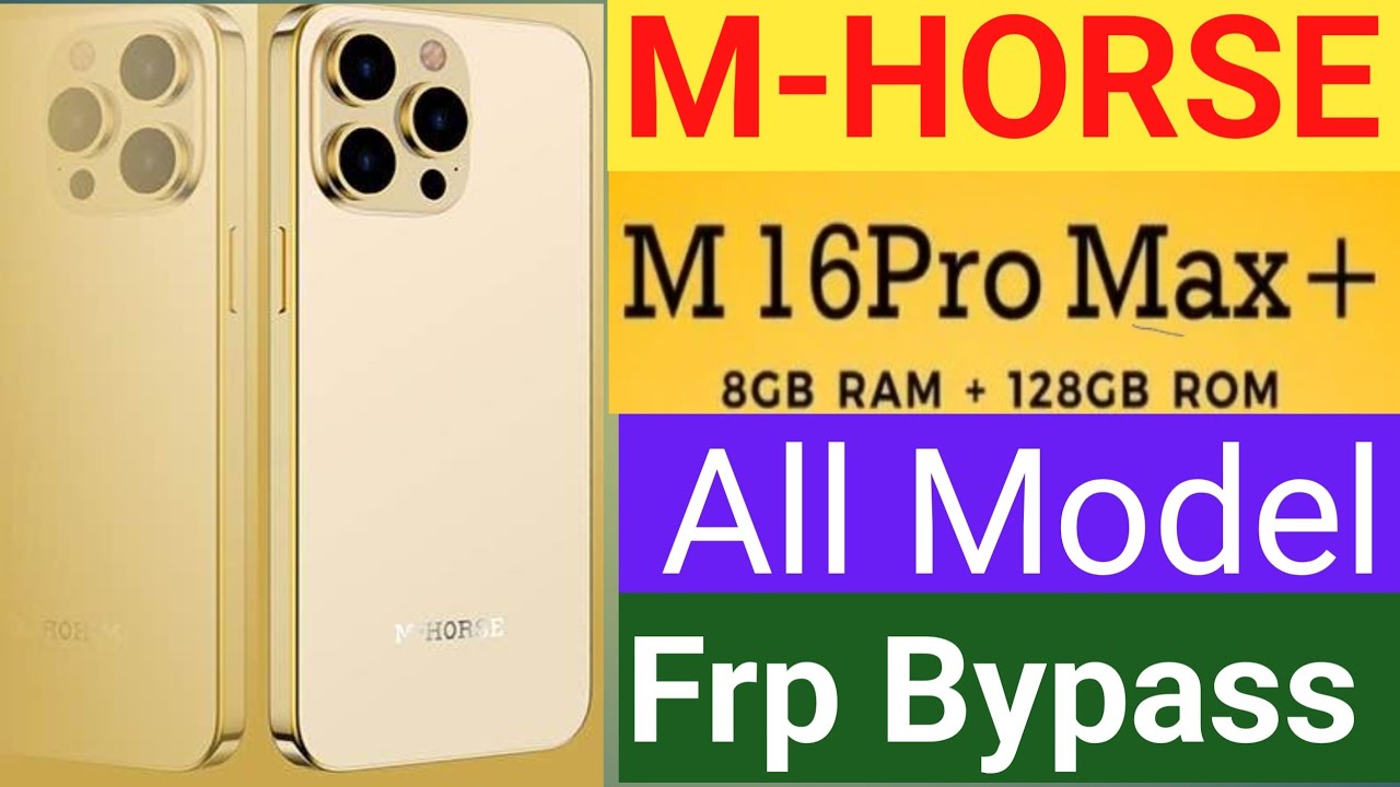 M-Horse M16 Pro Max FRP Bypass  | iPhone 16 Pro Max Clone