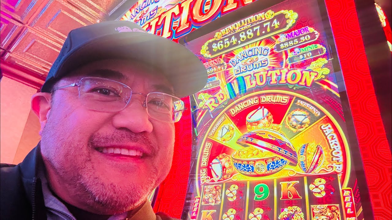 🛑 SURPRISE LIVE! NEW Dancing Drums Revolution and more from the El Cortez casino in Las Vegas!