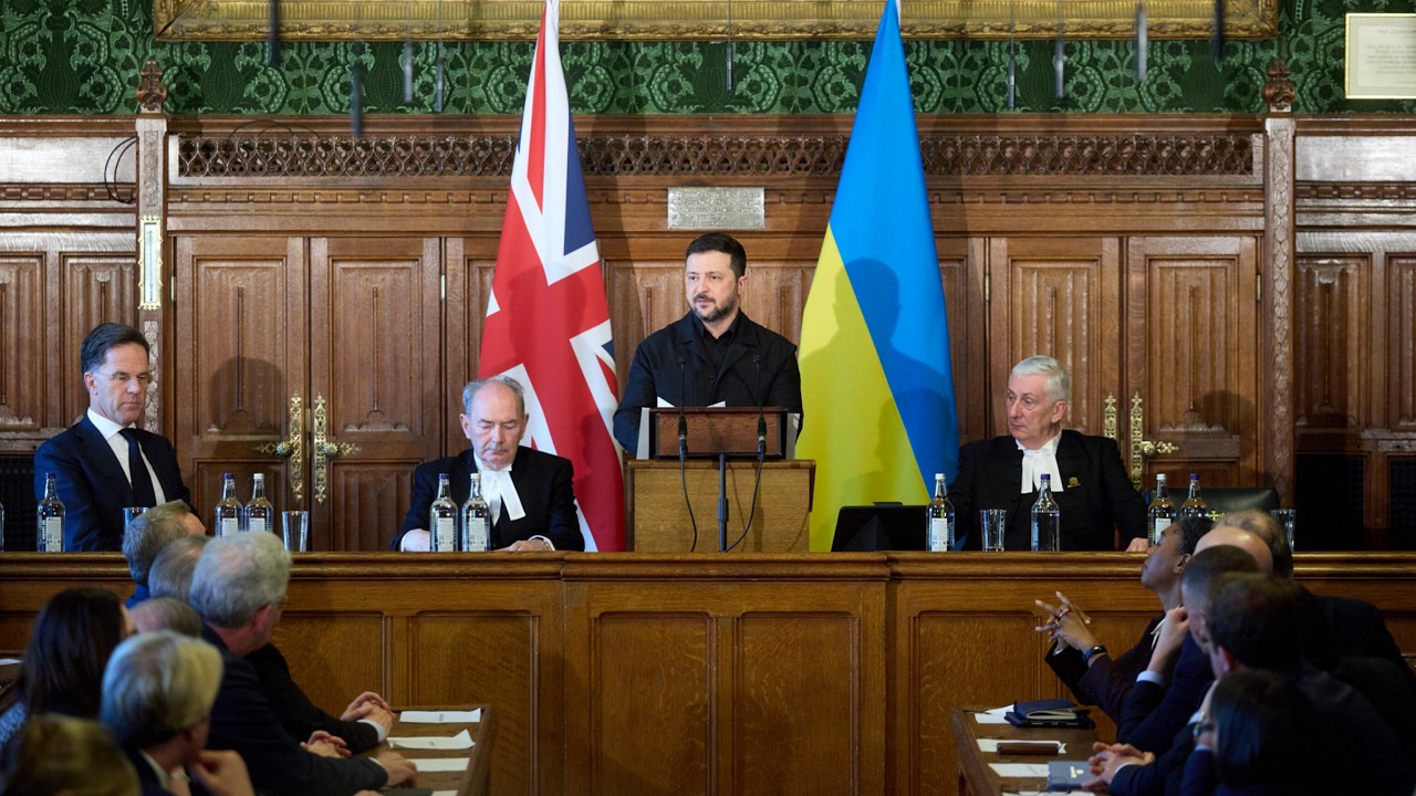 Звернення Президента України Володимира Зеленського до парламенту Великої Британії