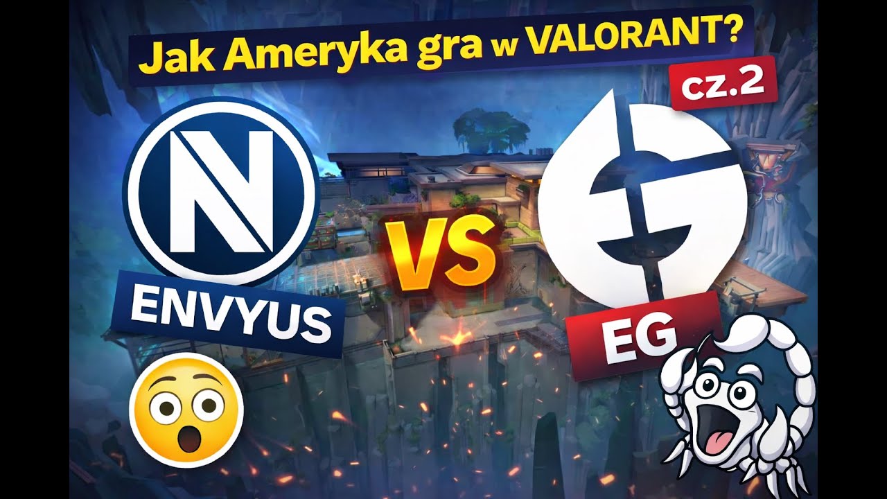 Jak Ameryka gra w VALORANT? | Envyus vs EG | Map1 Abyss cz.2