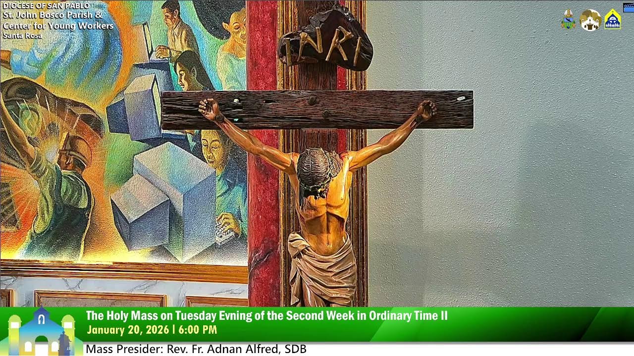 January 20 2026 6:00PM Rosary and Holy Mass on Tuesday in the 2nd Week of Ordinary Time