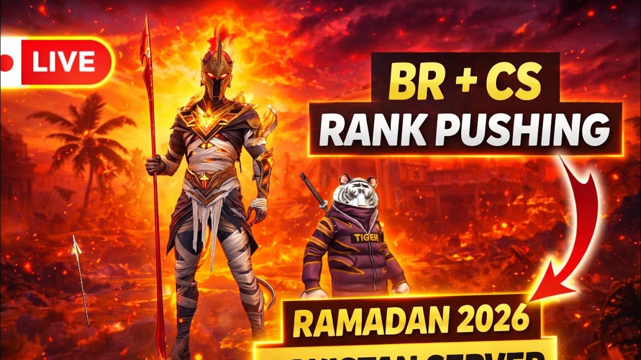 🔴 FREE FIRE LIVE STREAM [RAMAZAN 2026] #freefire #livestream