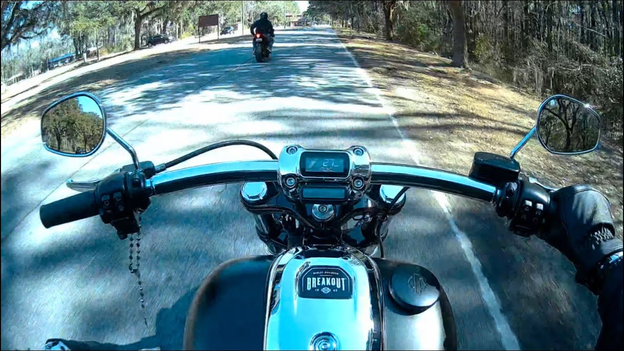 Harley Davidson Breakout | Lunch time Run | Rolling with family