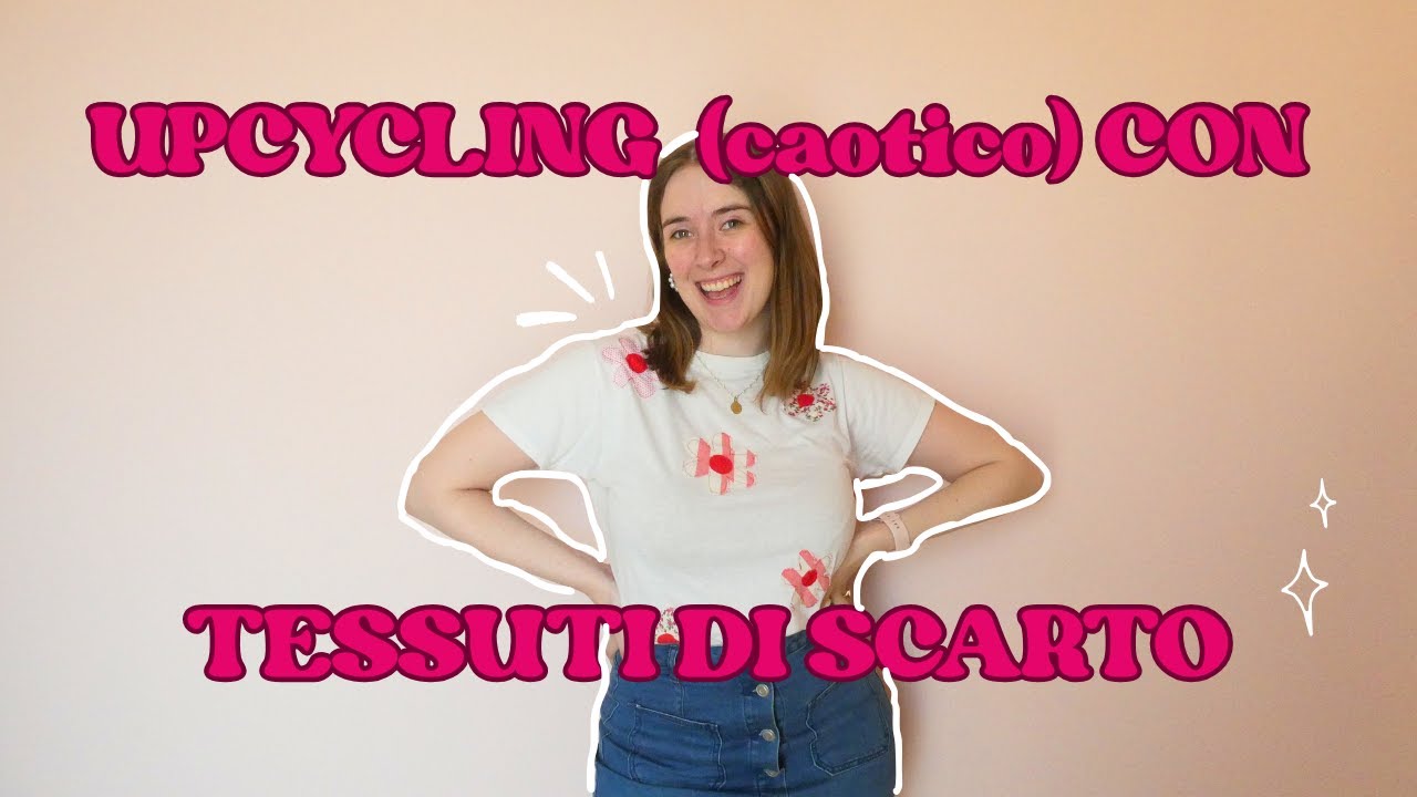 UPCYCLING (caotico) DI UNA VECCHIA MAGLIA CON TESSUTI DI SCARTO | SilviaInaNutshell