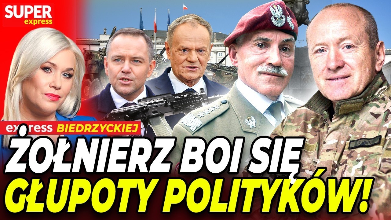 MOCNY SPRZECIW WOJSKOWYCH!  gen. Bieniek, płk Przepiórka MOCNO do Nawrockiego ws. SAFE