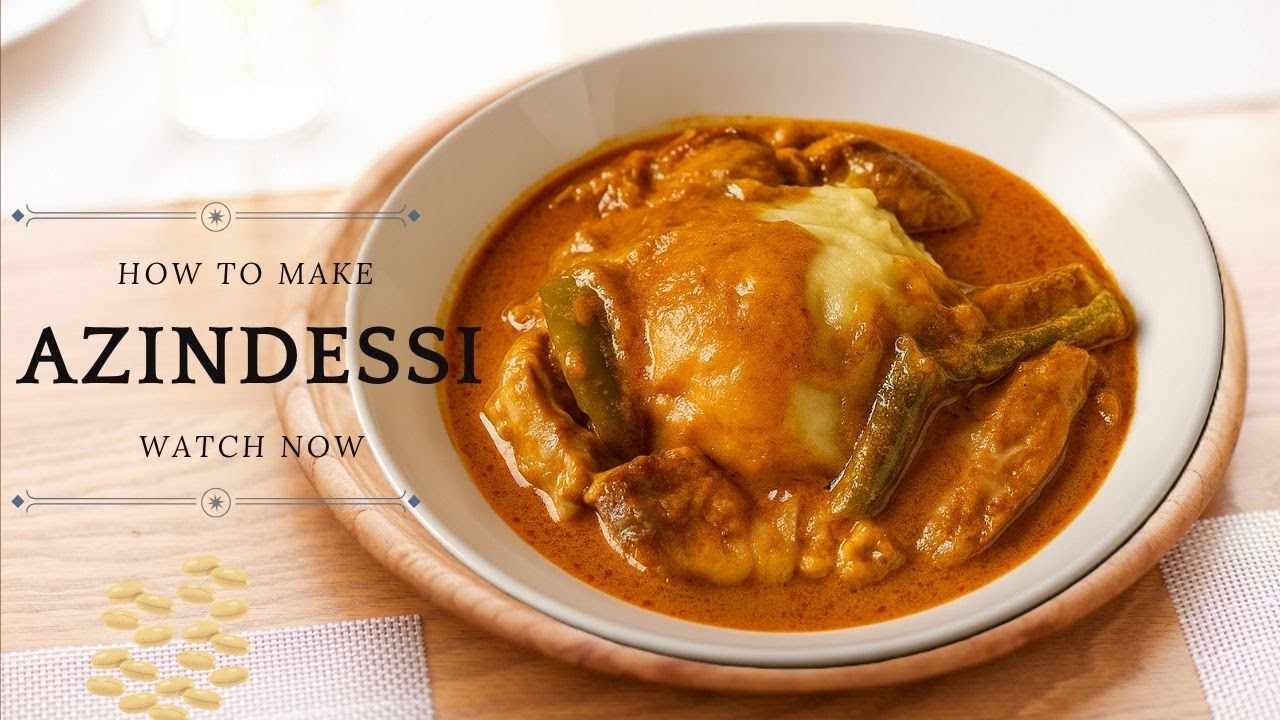 AZINDESSI //  SAUCE D’ARACHIDE //  ERDNUSSBUTTERSAUCE // MAFE