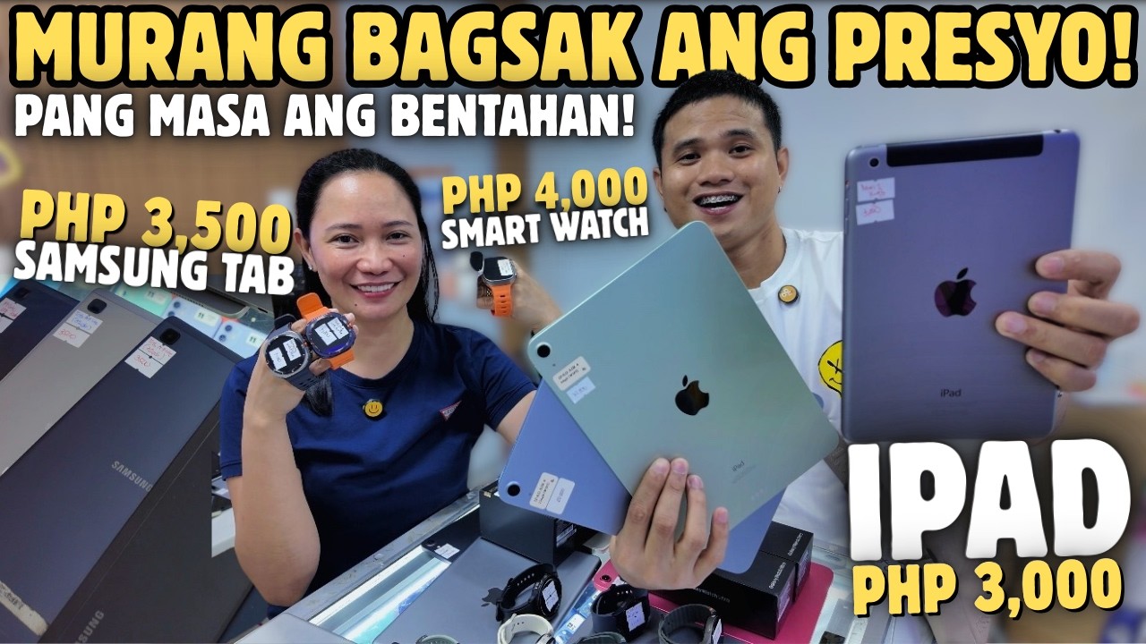 BAGSAK Presyong IPad, Tablet Android and Smart watch   Legit Malaki ang Matitipid Mo!