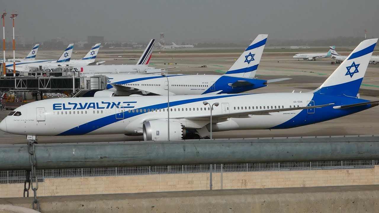Plane spotting at Ben Gurion airport 02.2026