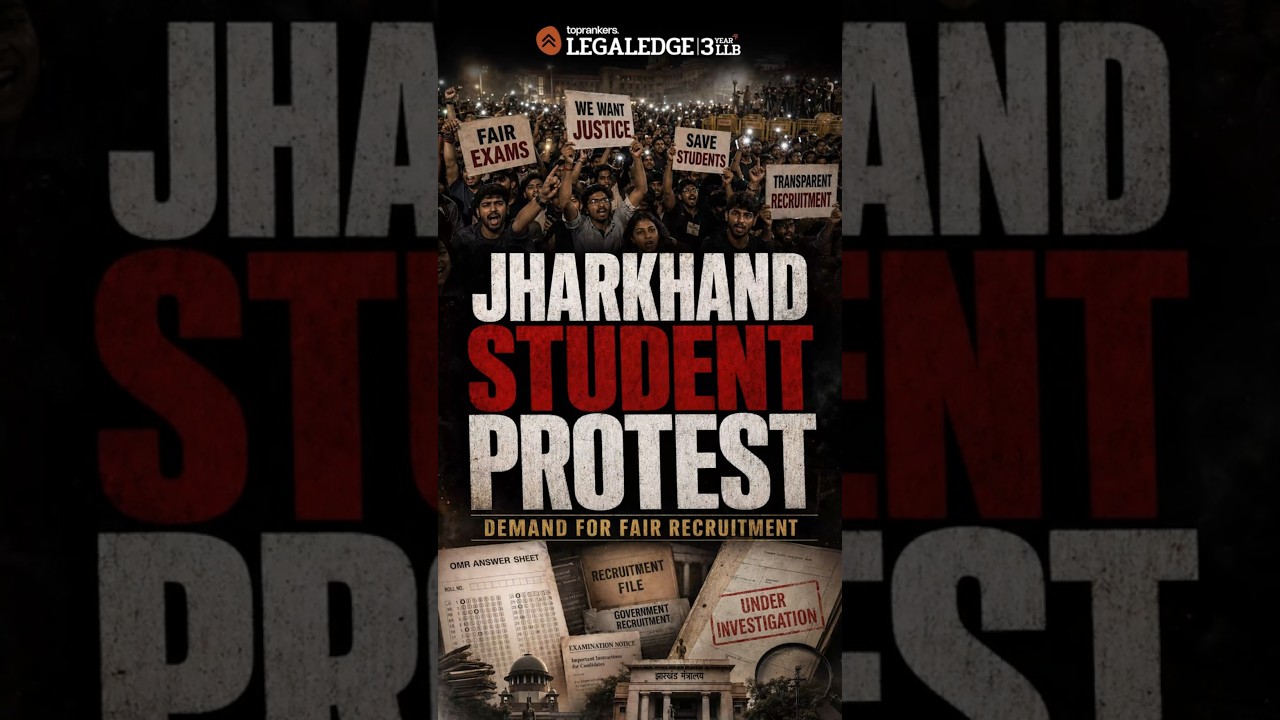 Jharkhand Student Protest |  JPSC- JSSC #jharkhandprotest #jpsc #jssc #studentprotest