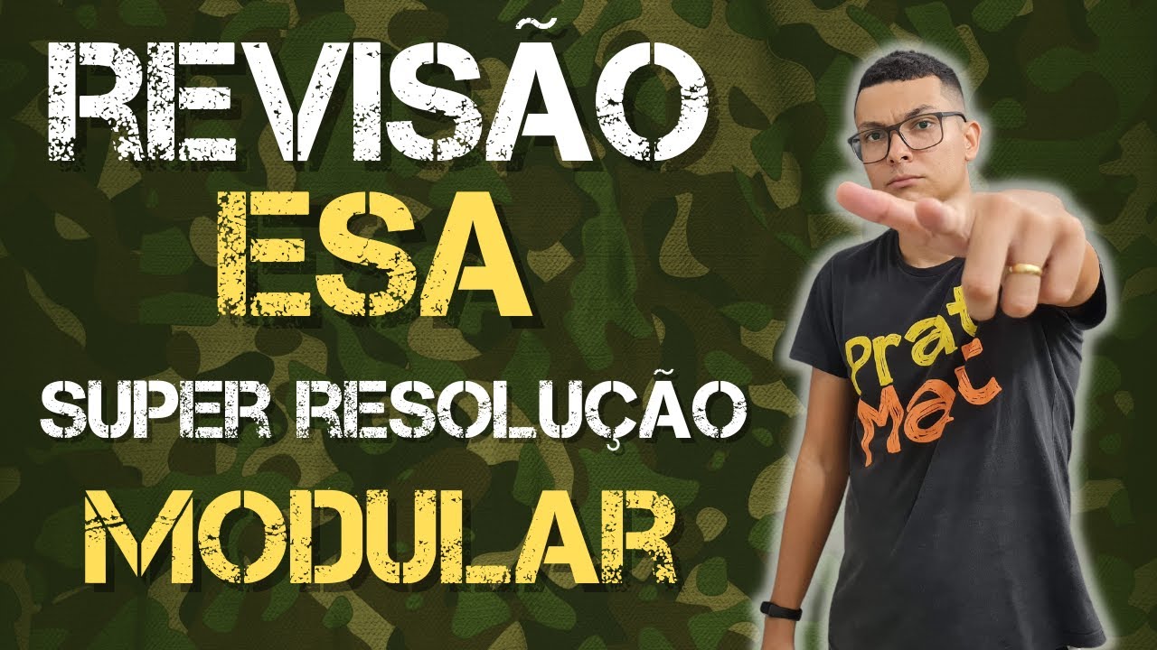 REVISÃO MATEMÁTICA ESA !! FUNÇÃO MODULAR !