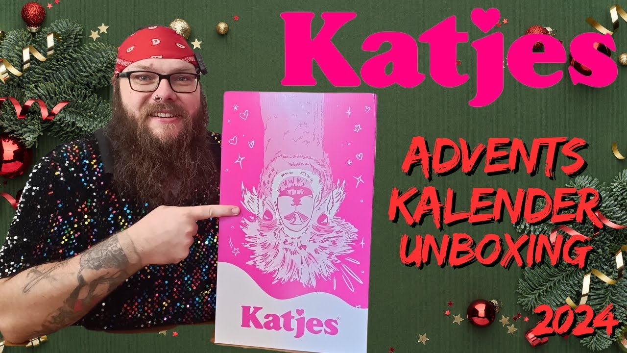 Katjes veganer Adventskalender 2024 - Unboxing & Taste-Test - 22 Sorten und 2 GOODIES! * - *