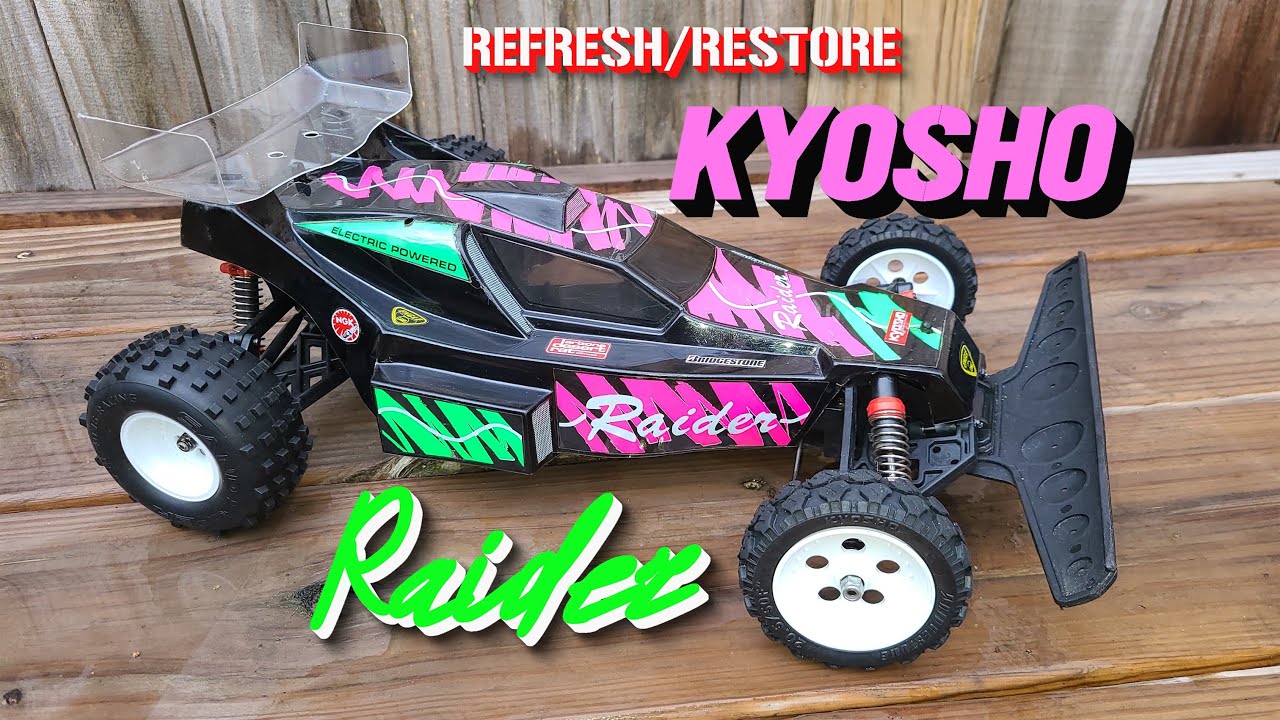 Реставрация Kyosho RAIDER.