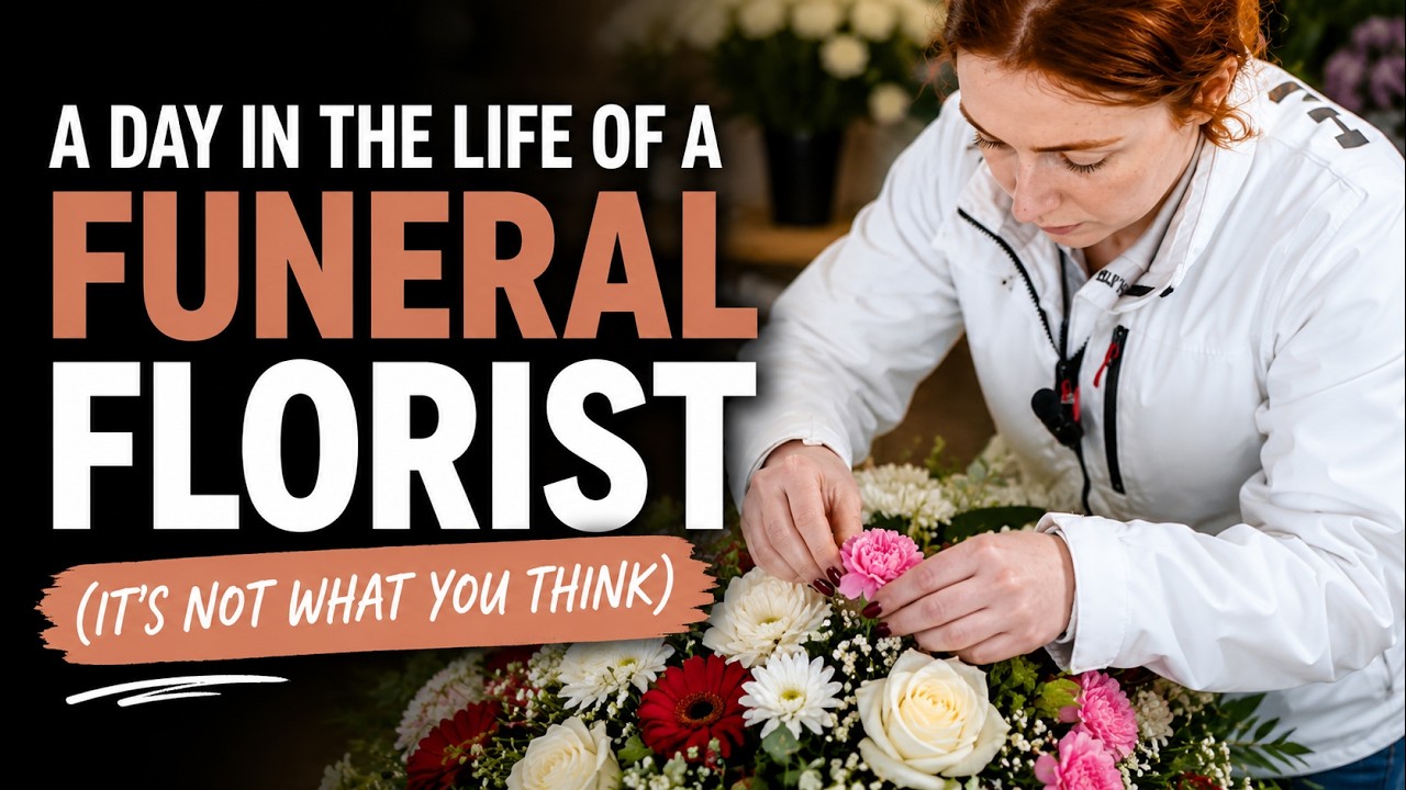 Funeral Florist at Work | The Art Behind Every Tribute