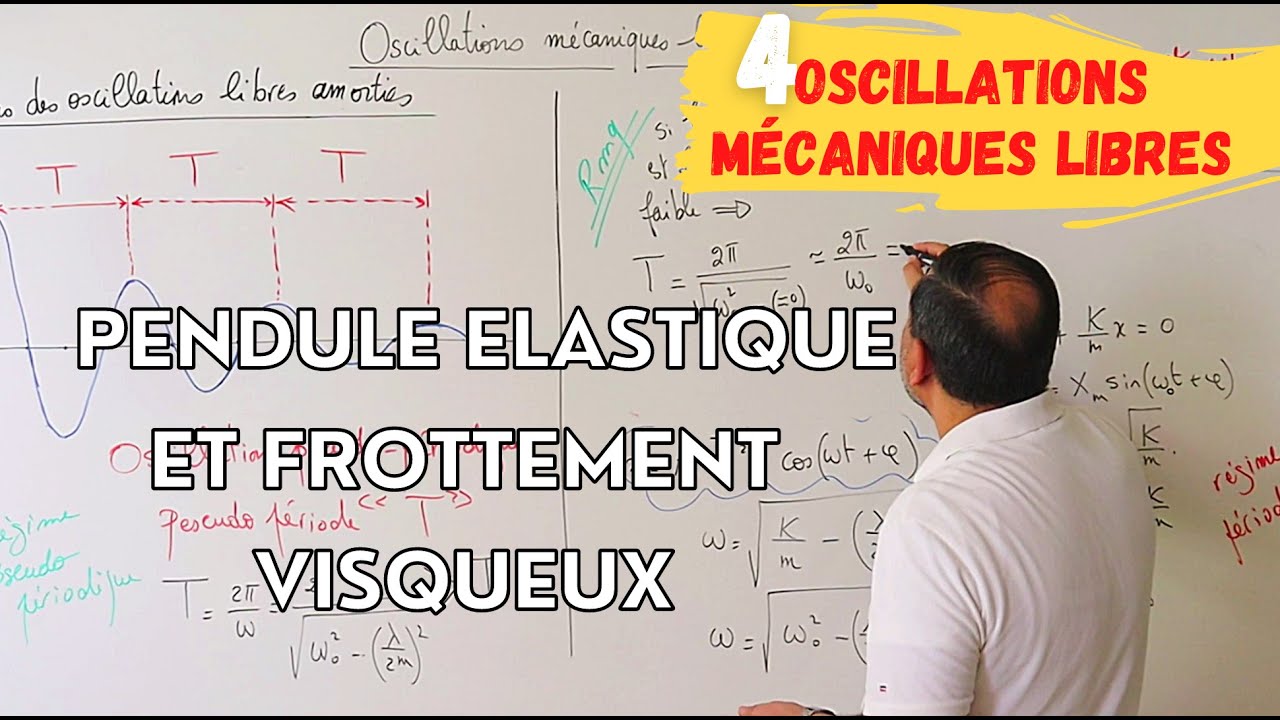 Oscillation 4: Etude des oscillations libres amorties