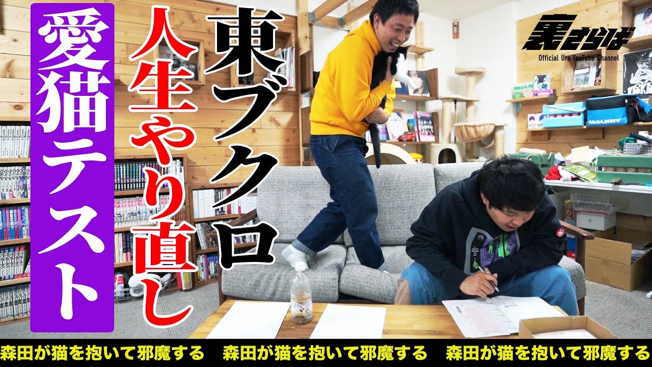 ブクロ、人生やり直しをかけた愛猫テスト本番に臨む。