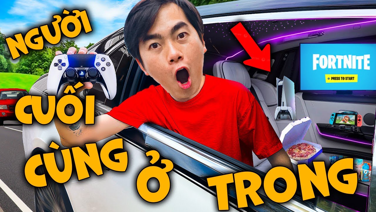 Thái Chuối Thử Thách Người Cuối Cùng Rời Khỏi Ô Tô Phần 3 - Ngôi Nhà Di Dộng Trên Ô Tô