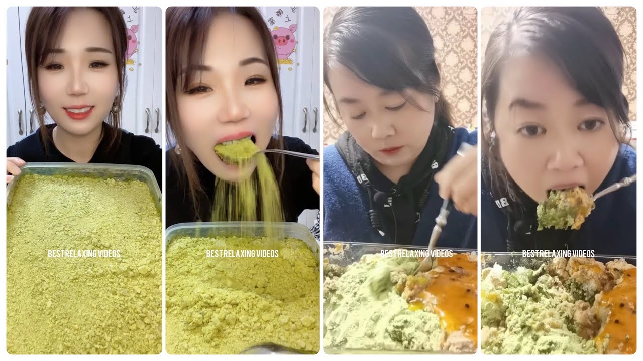 [ASMR] MATCHA ICE EATING BY SUN GIRL 👧🏻 💚& ICE MATCHA MUKBANG & MATCHA ICE EATING & मटका बर्फ खाओ