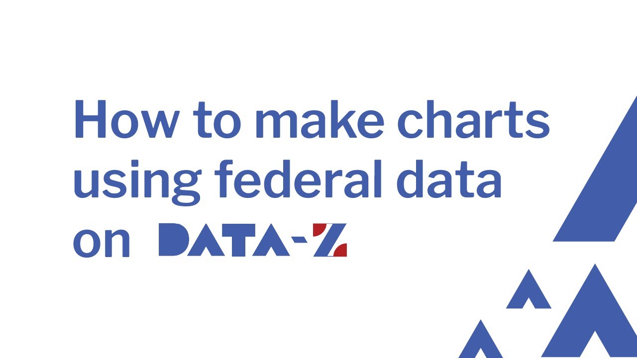 How to make charts using federal data on Data-Z
