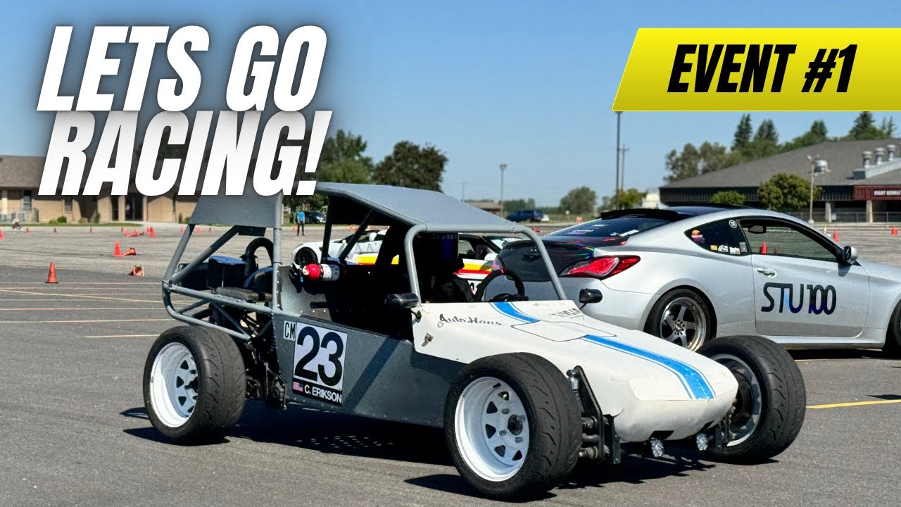 First Race In My Custom Racecar!