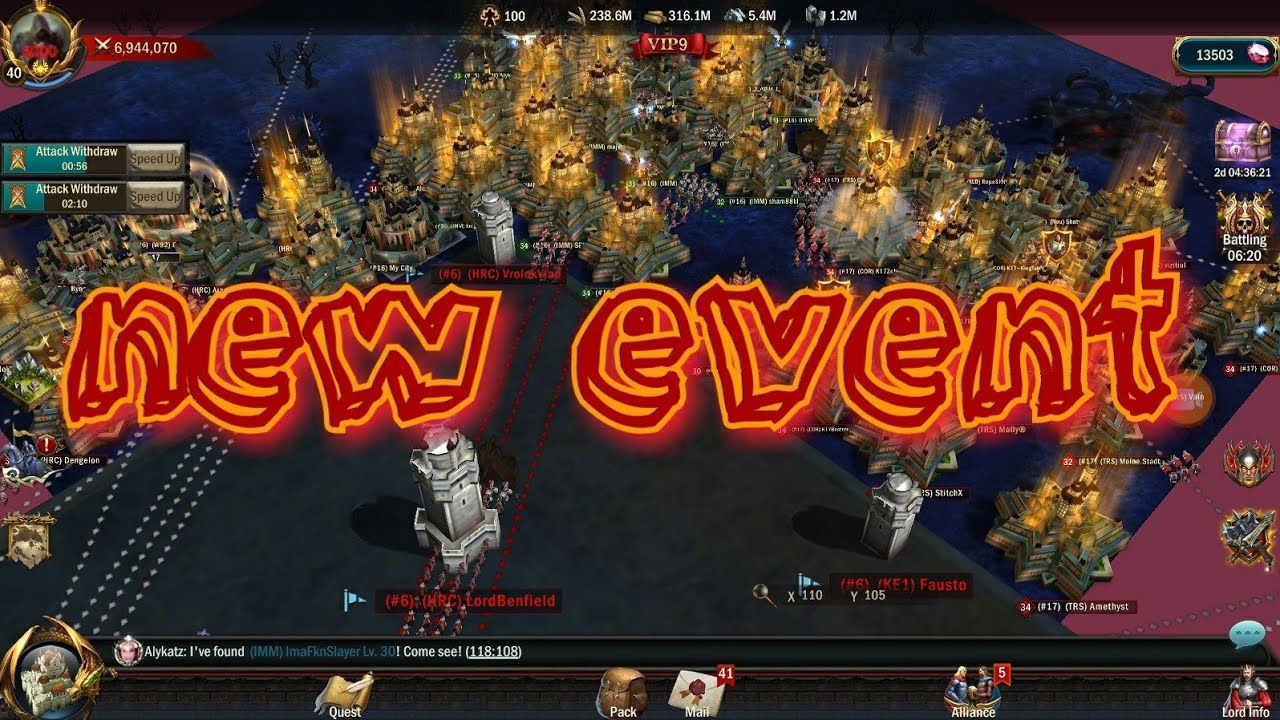 R16 #9 | NEW REALM INVASION EVENT!!! War and Order