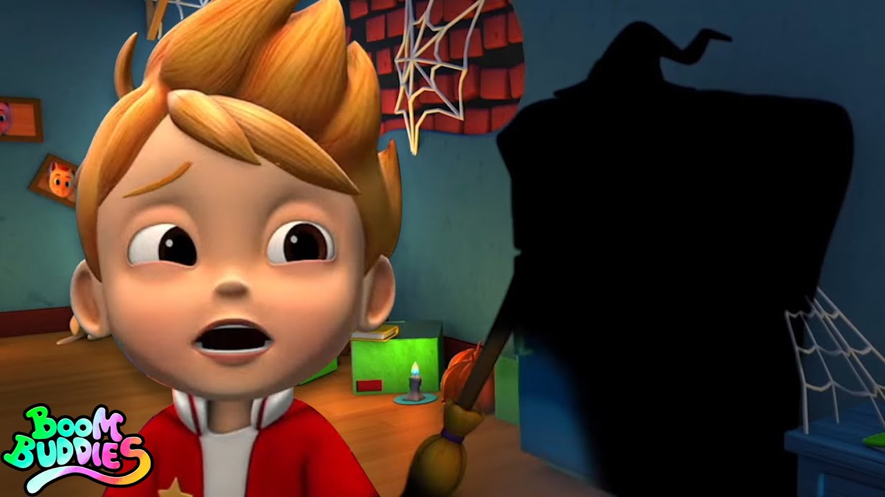 Monsters In The Dark - Sing Along | Halloween Song For Kids | Scary Rhyme For Children | Spooky Song