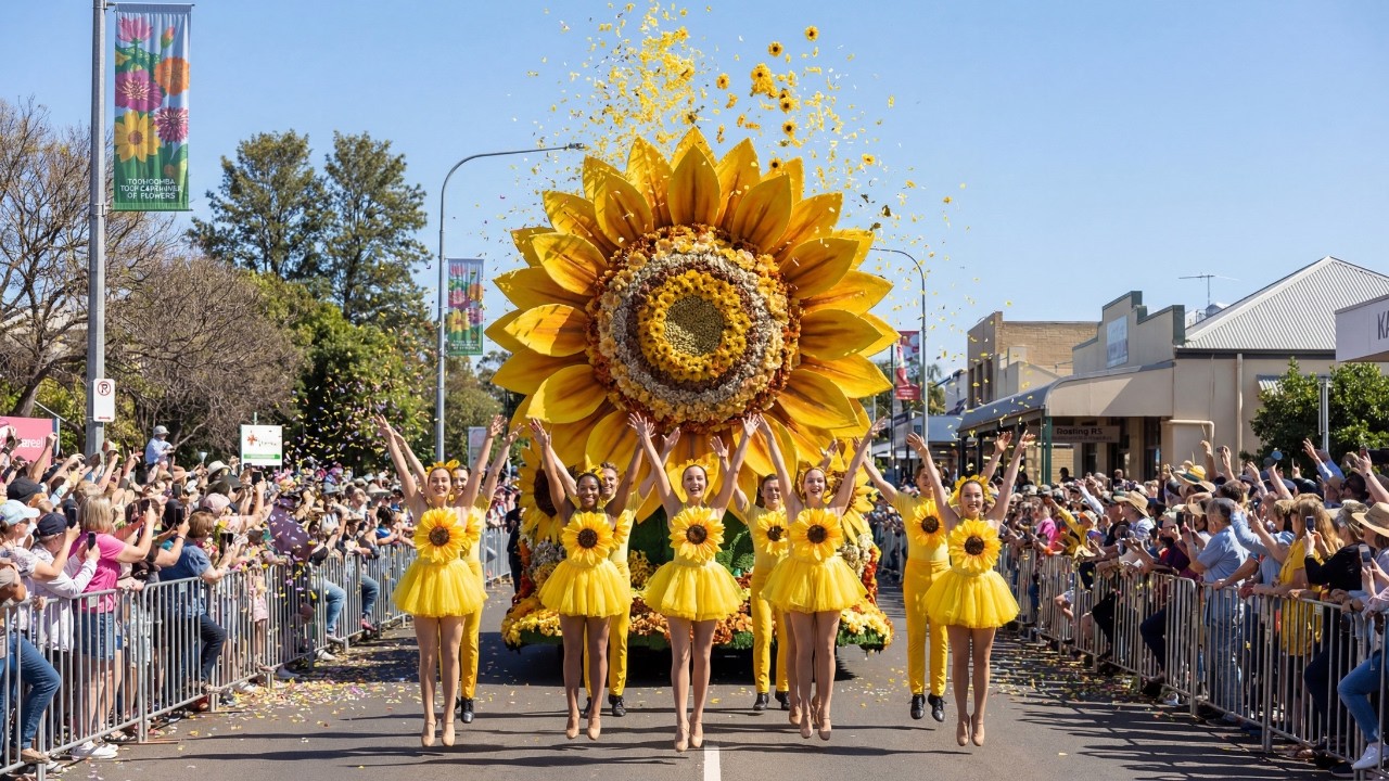 Australia New Year Parade 2026 🇦🇺  The Happiest Moment of a Beautiful Nation 🎆 A3
