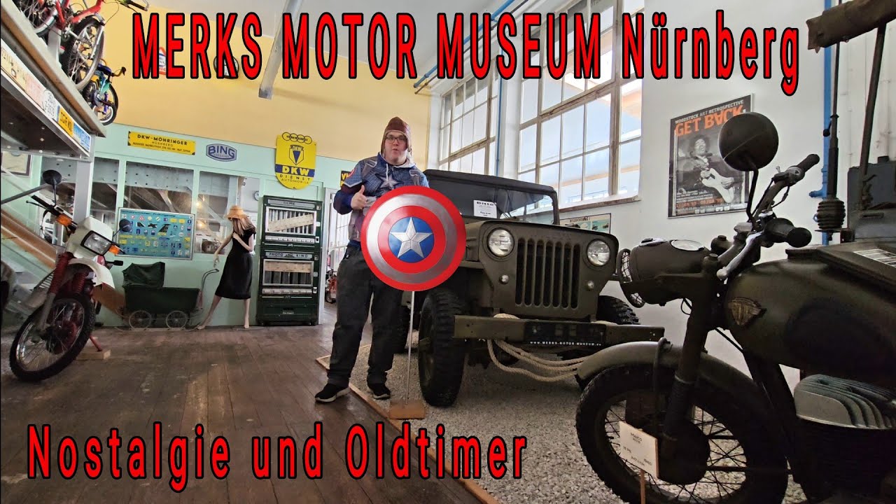 MERKS MOTOR MUSEUM ( Nostalgie und Oldtimer ) in Nürnberg Automobilmuseum Oldtimermuseum