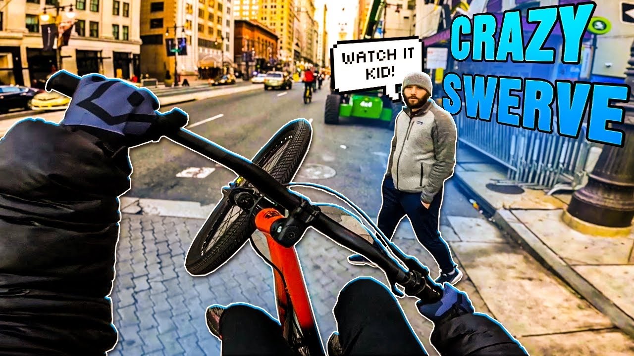 FIRST RIDE ON THE NEW LH1! *CRAZY SWERVES IN THE CITY*