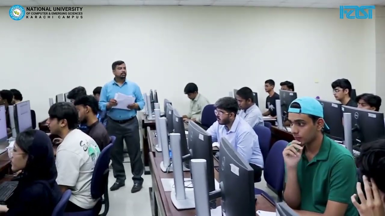 Admission Test 2026 &ndash; Day 1 at FAST-NUCES Karachi Campus
