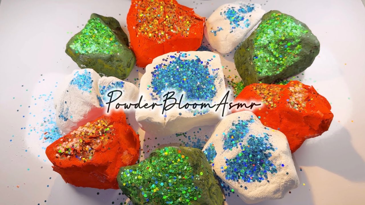 Republic Day Tricolour Celebration 🇮🇳❤️ | Powder Bloom Asmr #gymchalkasmr #dyedgymchalk #fyp #asmr