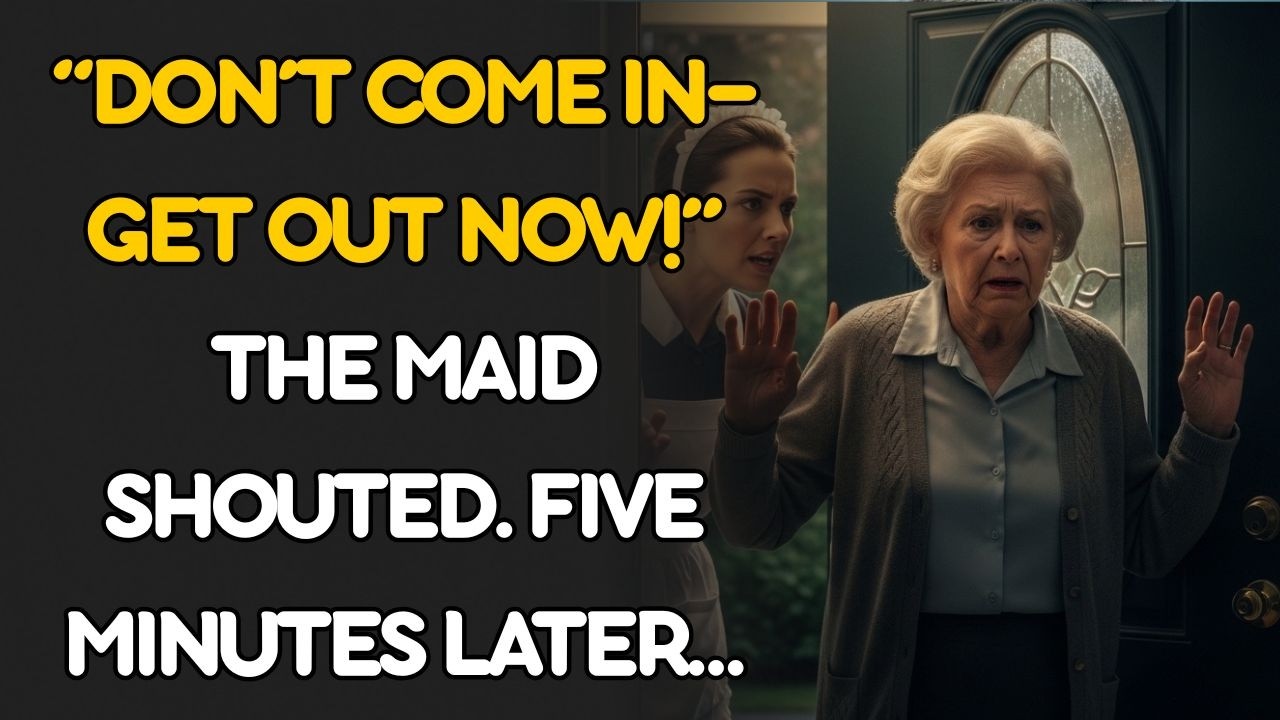 “Don’t Come In—Get Out Now!” The Maid Shouted. Five Minutes Later…