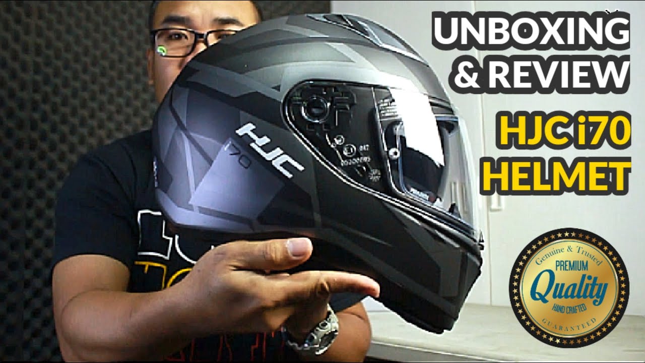 HJC i70 HELMET UNBOXING & REVIEW: HONDA CLICK 150i USER