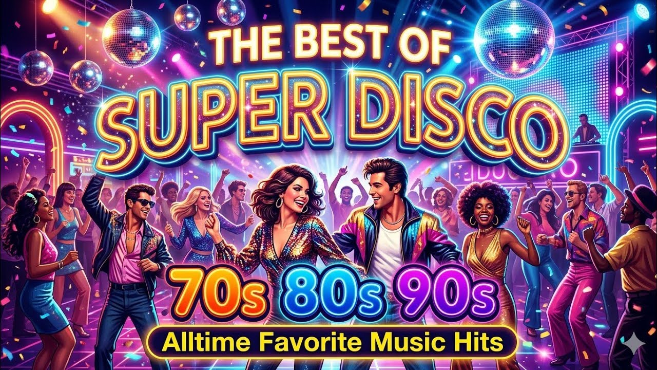 THE BEST OF SUPER DISCO 70S 80S 90S ALLTIME FAVORITE MUSIC 