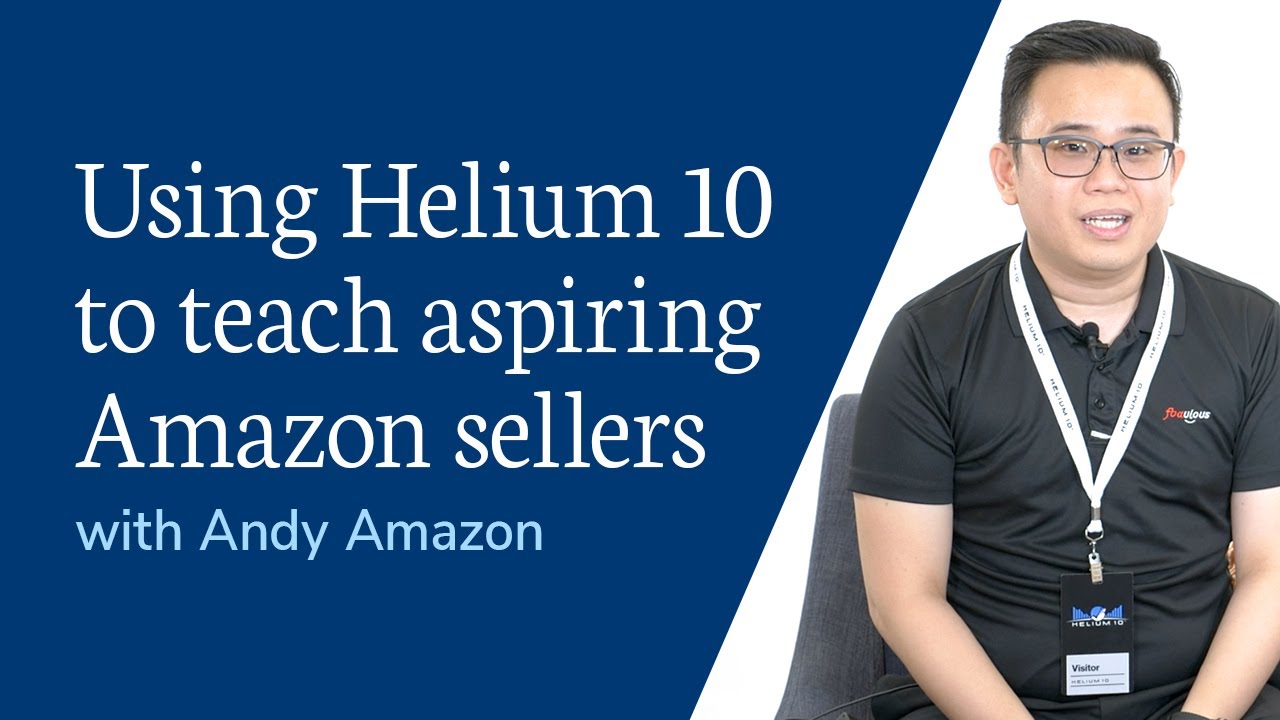 Get to Know Andy Amazon with Helium 10 | Seller Talk Series