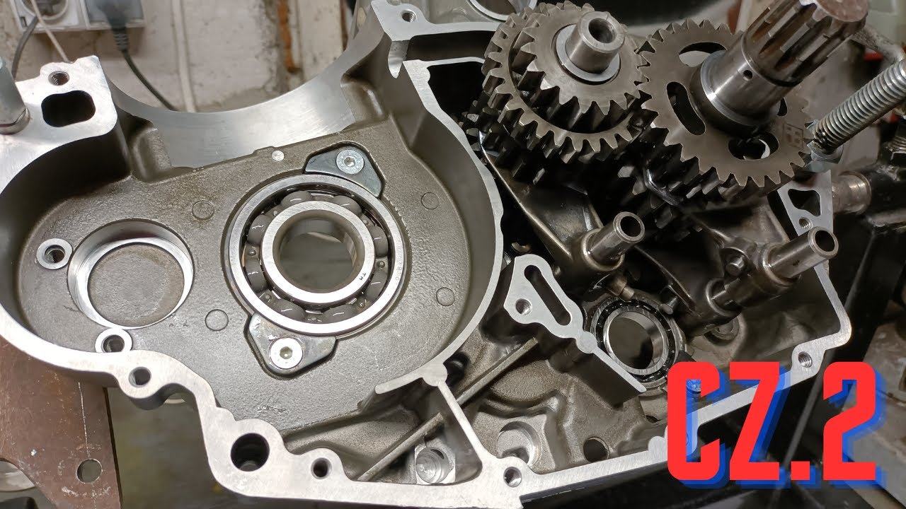 HUSQWARNA TE 450 ENGINE REBUILD PART 2. REMONT SILNIKA by ADEK