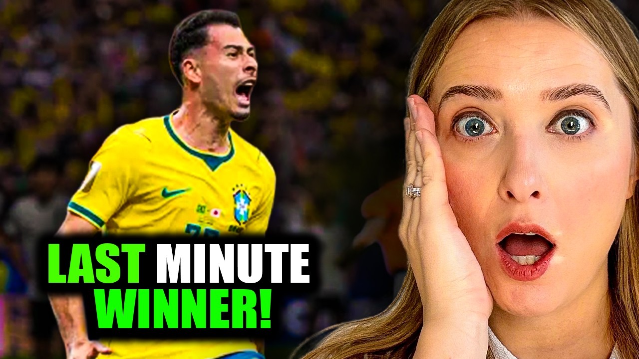 Brazil's DRAMATIC win against Japan!!!