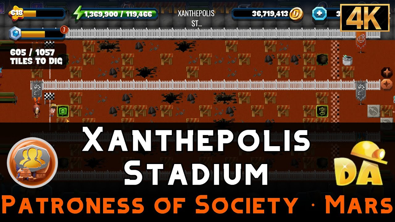 Xanthepolis Stadium | Patroness of Society #9 | Diggy's Adventure
