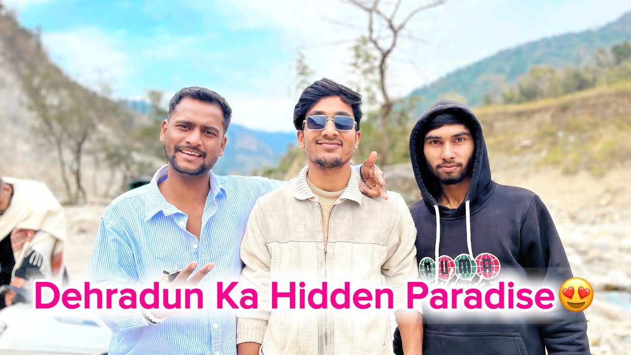 😍Dehradun to Maldevta Bike Ride | Pahadon ke Beech Nadi Mein Nahaya | Uttarakhand Vlog😍