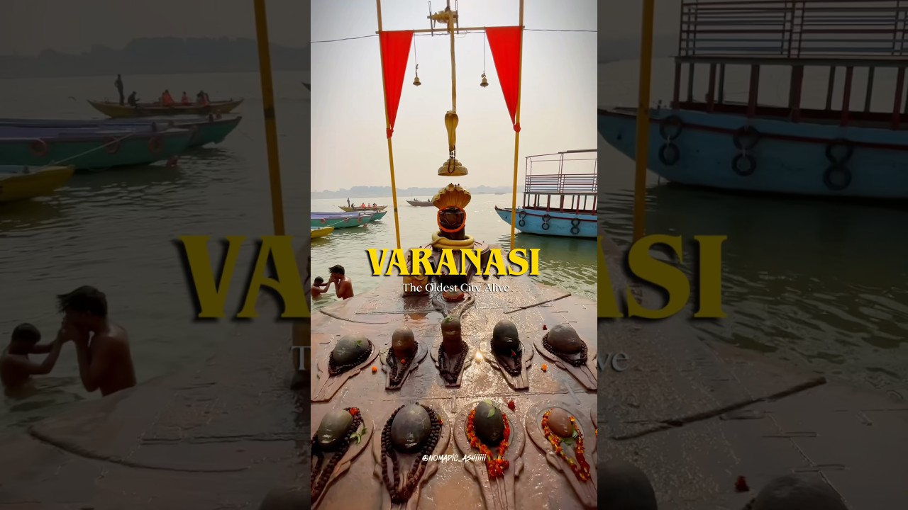 Beauty of Banaras 💖 ✨The Oldest City Alive #varanasi #ghatsofvaranasi #banaras #yt