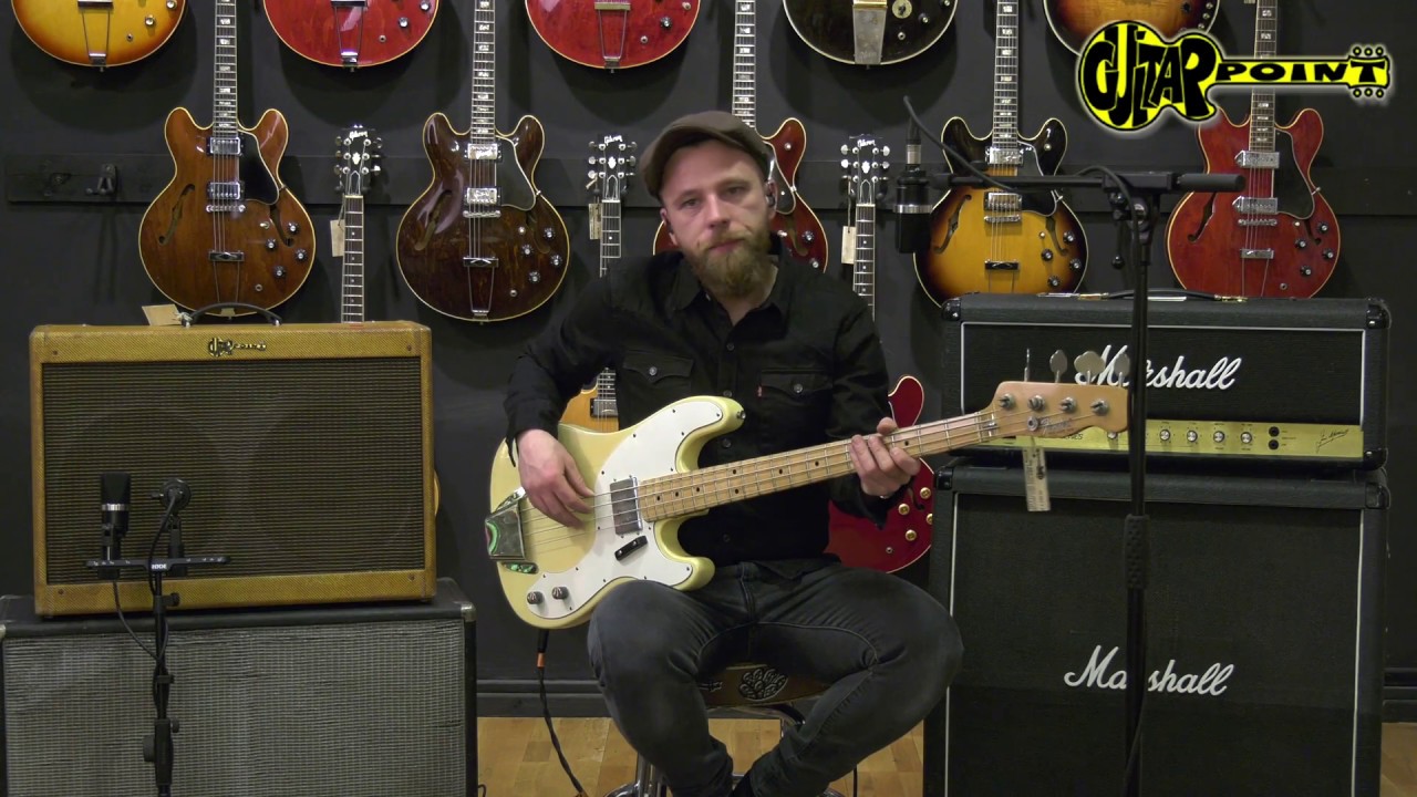 1972 Fender Telecaster Bass - Blond / GuitarPoint Maintal / Vintage Guitars