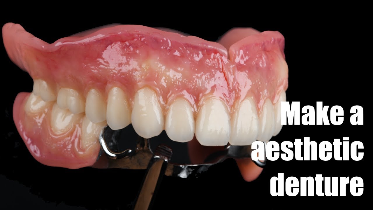 make esthetic denture