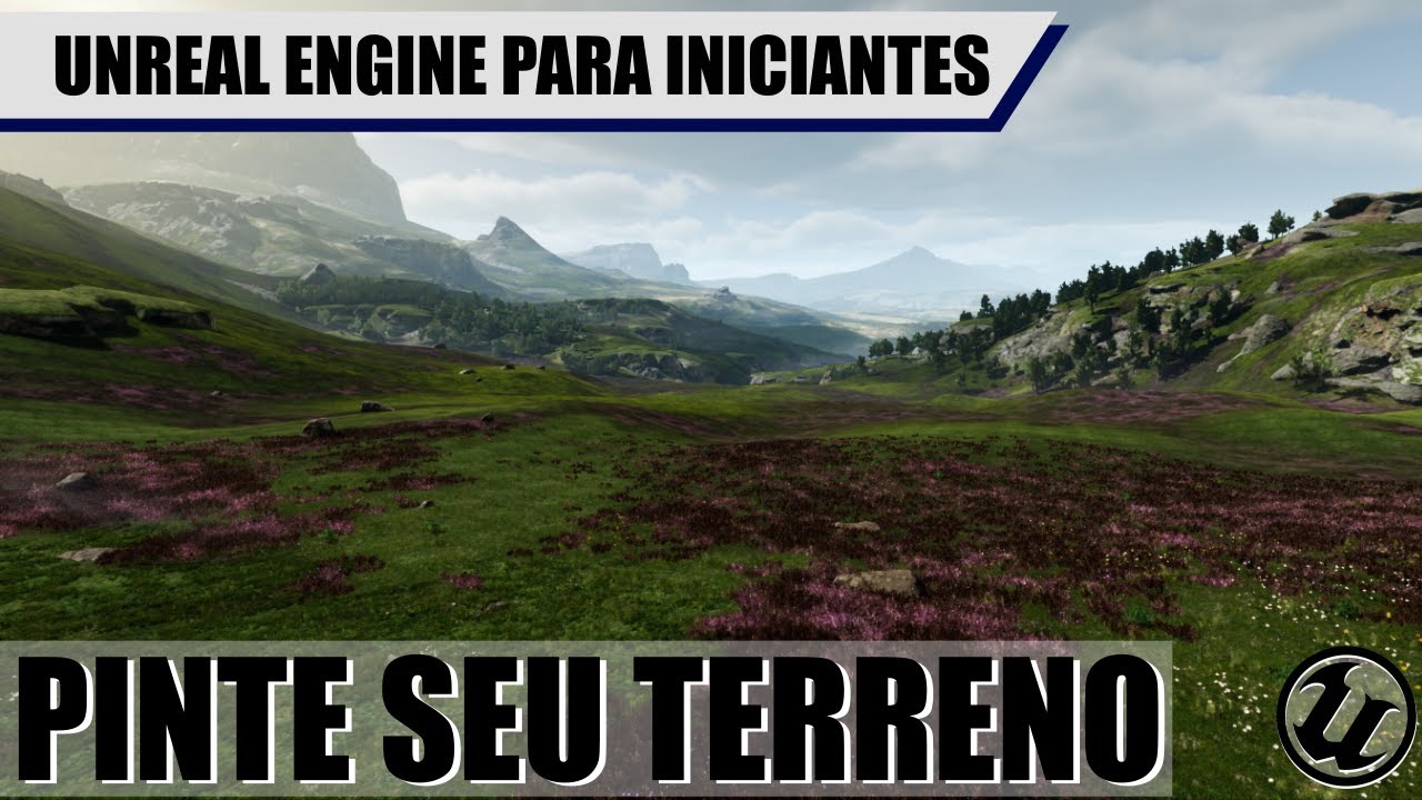 Criando um material para pintar o terreno em layers na Unreal Engine [LANDSCAPE MATERIAL]