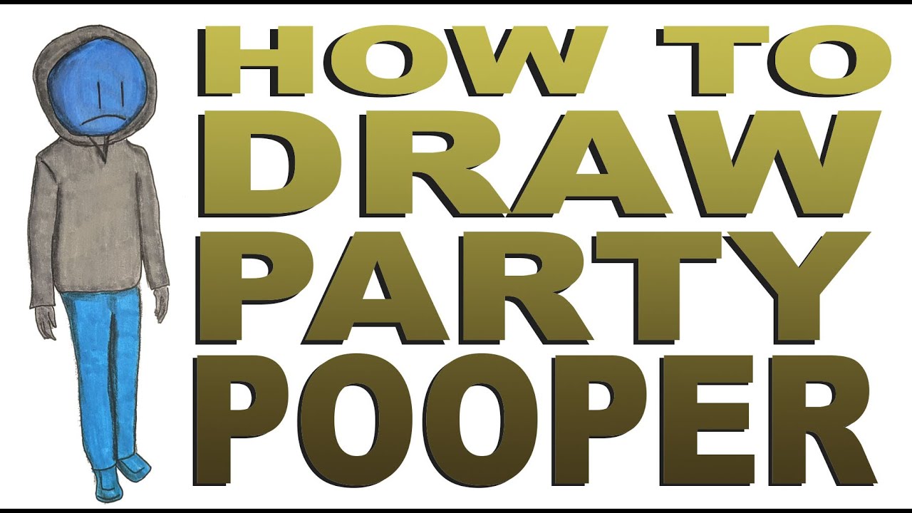 How to draw the Partypoopers (The Backrooms)