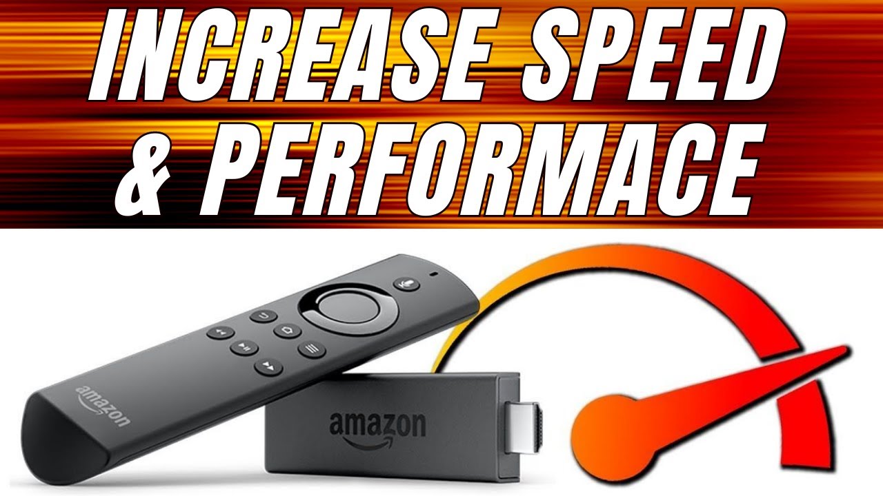 🌐 INCREASE SPEED AND PERFORMANCE -  RUN FIRESTICK LIKE IT'S NEW AGAIN!  🌐